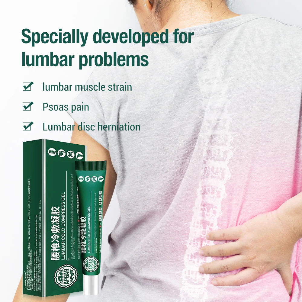 Lumbar Gel  Spine Knee Pain Ointment Knee Joint Cervical Spine Waist Back Spine Cold Gel Relieve Pain
