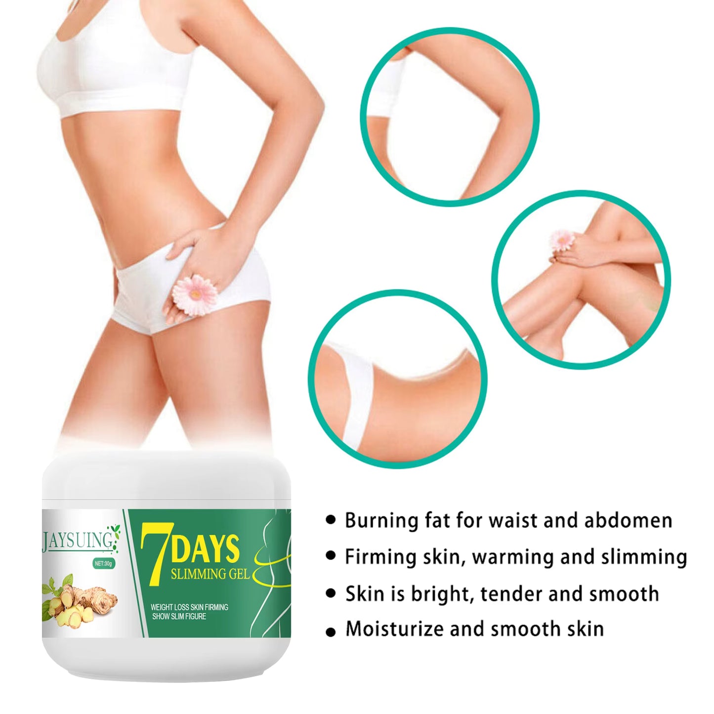 7 DAYS Ginger Slimming Cream Fast Weight Loss