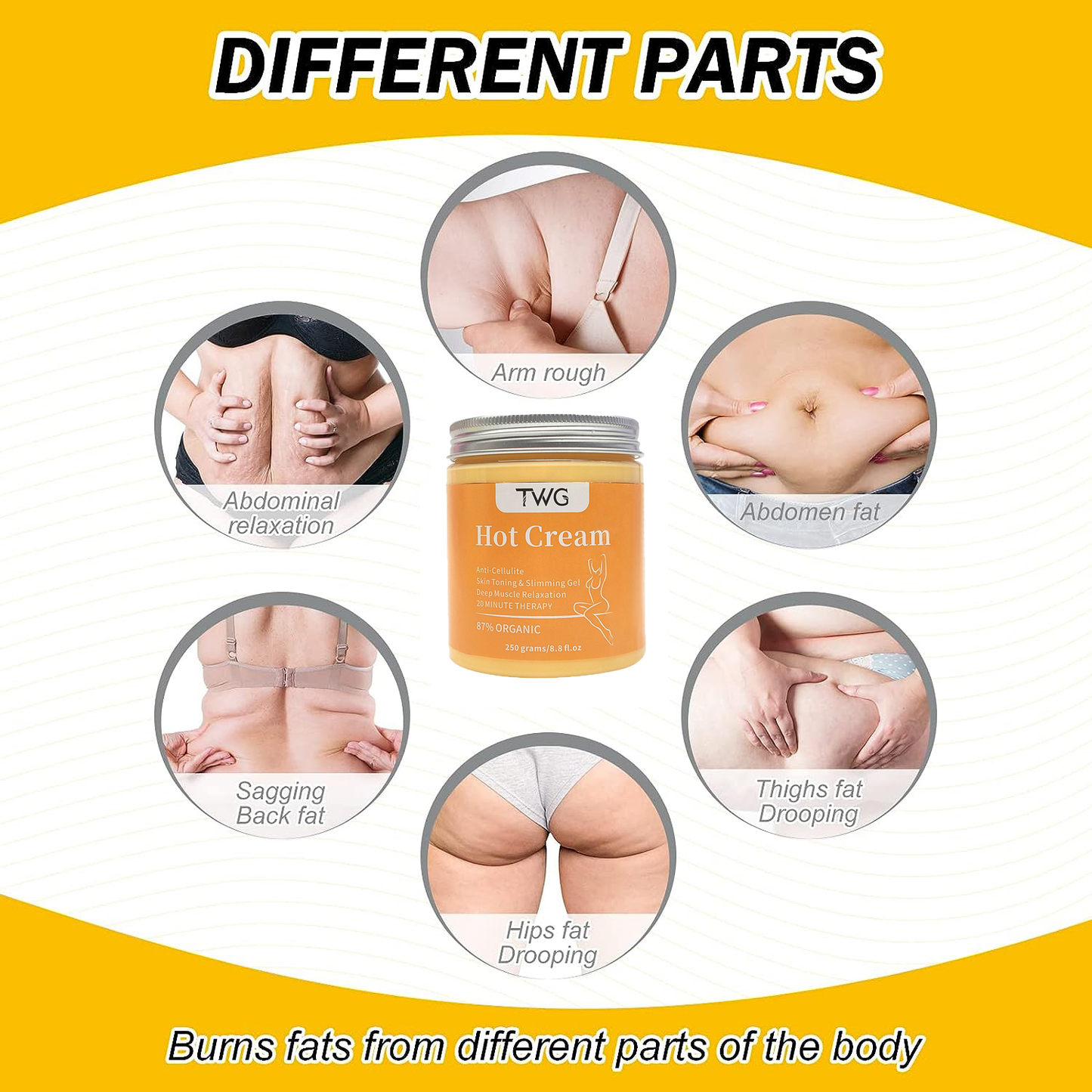 TWG 250g Fat Burning Cream