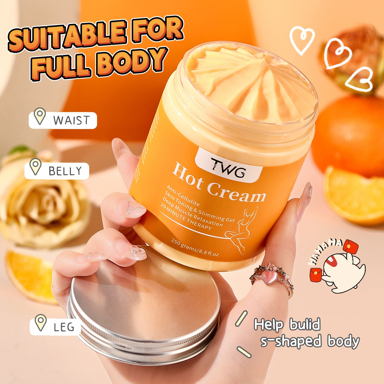 TWG 250g Fat Burning Cream