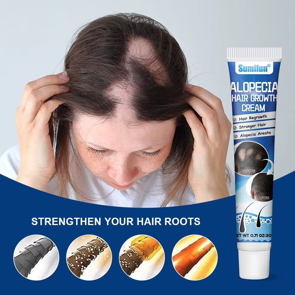 Alopecia Hair Growth Cream is a 100% natural, proven solution trusted by thousands!