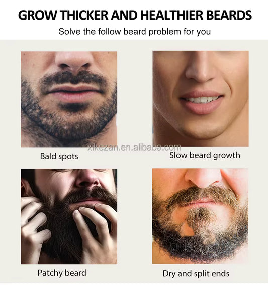 Beard Growth Oil – 100% Pure &amp; Natural Formula for Men