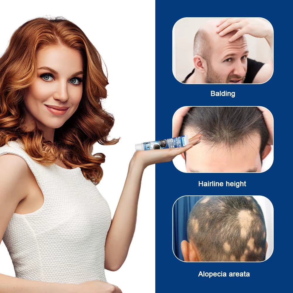 Alopecia Hair Growth Cream is a 100% natural, proven solution trusted by thousands!