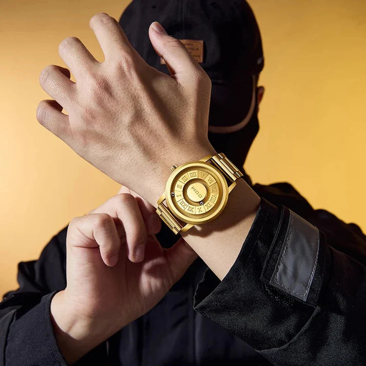 DOM Original Magnetic Wristwatch + FREE Stylish Bracelet – Luxury Meets Modern Design